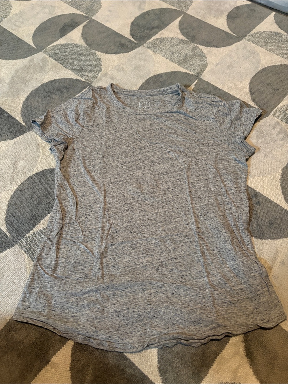 GAP Light Gray Short Sleeve Crewneck Tee